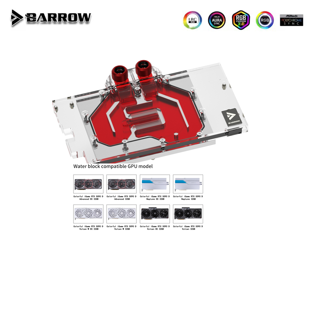 Rtx 5090 32Gb - Barrow GPU bloque para iGame colorido