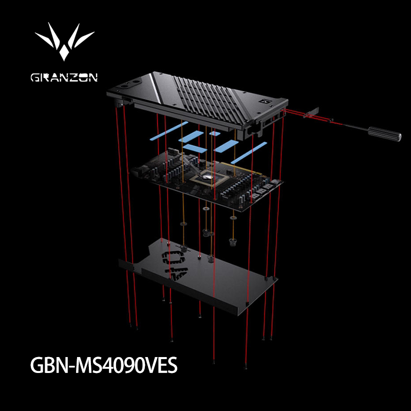 Rtx 4090 Water Block - Granzon GPU bloque de agua para