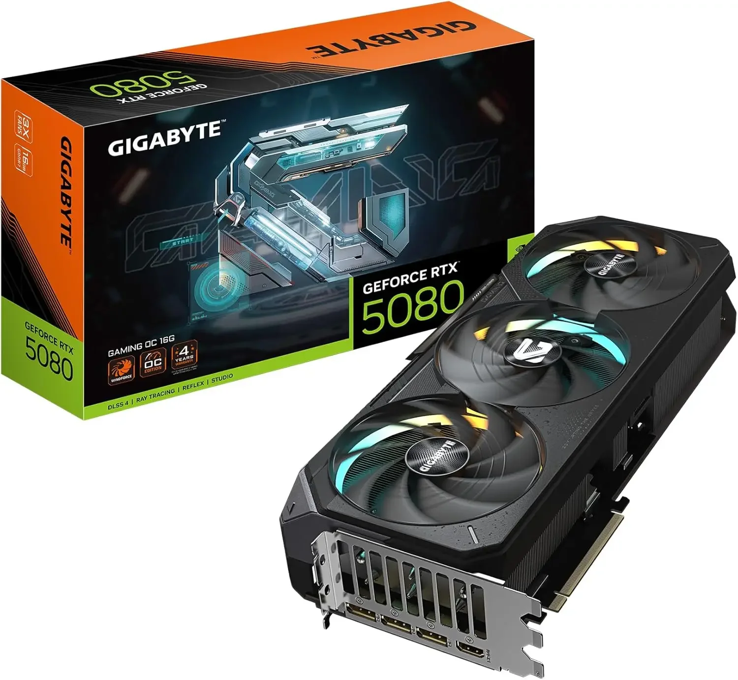 Rtx 5080 16Gb - Tarjeta gráfica RTX 5080 Gaming OC