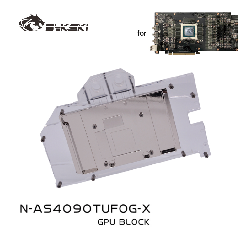 Rtx 4090 Water Block - Bykski GPU bloque de agua para