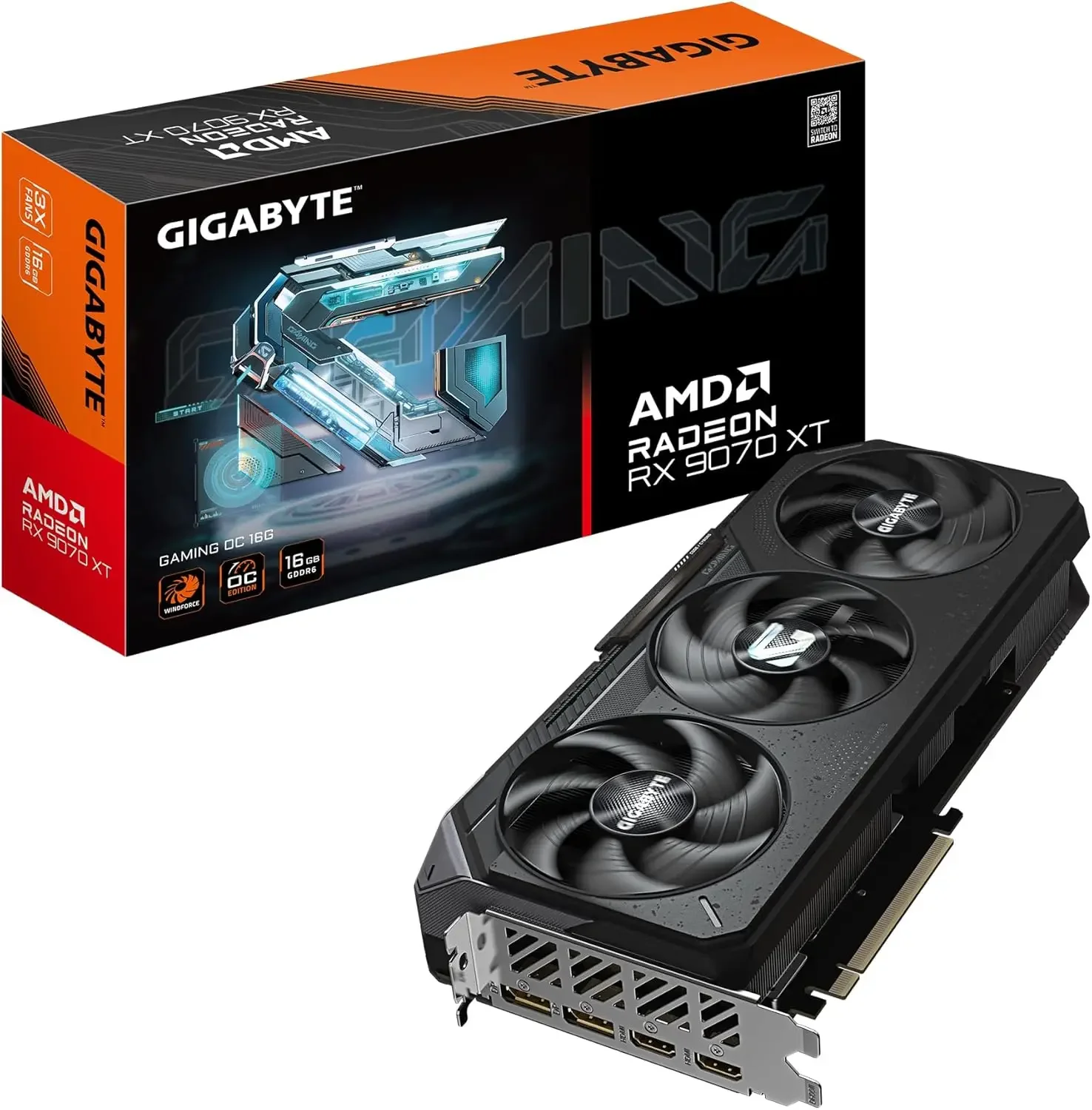 Rx 9070 Xt - Tarjeta gráfica GIGABYTE Radeon RX 9070